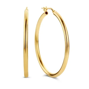 Sorprendimi 925 sterling zilveren gold plated oorbellen