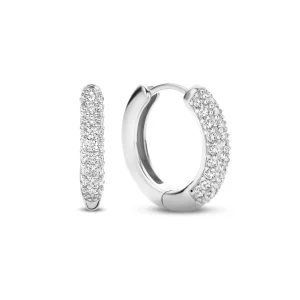 Sorprendimi 925 sterling zilveren oorbellen bezet met zirkonia stenen