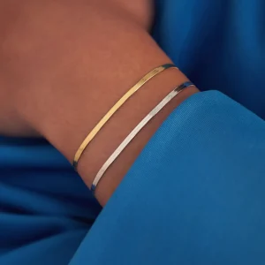 Sorprendimi 925 sterling zilver en gold plated armband giftset