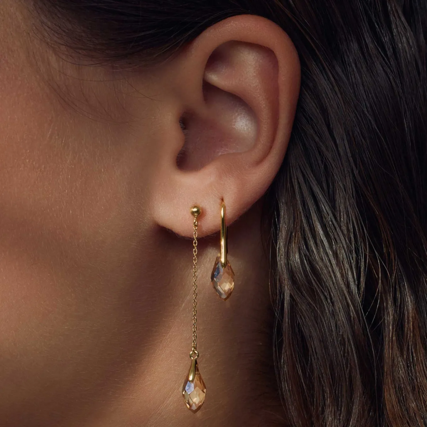 sorprendimi__sterling_zil_3-45.webp Sorprendimi 925 sterling zilveren gold plated Ketting en Oorhangers Giftset