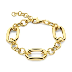 Sorprendimi 925 sterling zilveren gold plated armband giftset