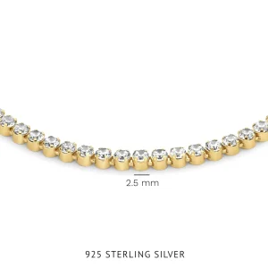 Sorprendimi 925 sterling zilver gold plated armband giftset