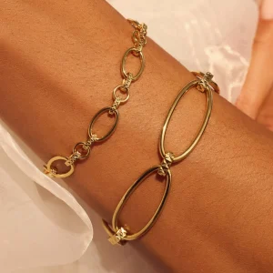 Sorprendimi 925 sterling zilveren gold plated armband giftset