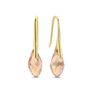 Sorprendimi 925 sterling zilver gold plated oorbellen set