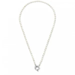 Sorprendimi 925 sterling zilver Ketting en armband Giftset met zoetwaterparels