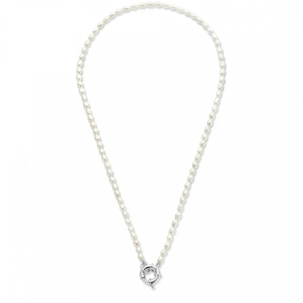 Sorprendimi 925 sterling zilver Ketting en armband Giftset met zoetwaterparels