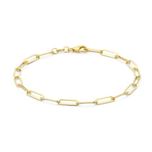 Sorprendimi 925 sterling zilver gold plated Ketting en armband giftset