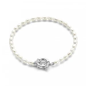 Sorprendimi 925 sterling zilver Ketting en armband Giftset met zoetwaterparels