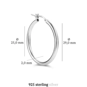 Sorprendimi 925 sterling zilveren oorbellen bezet met gekleurde zirkonia stenen