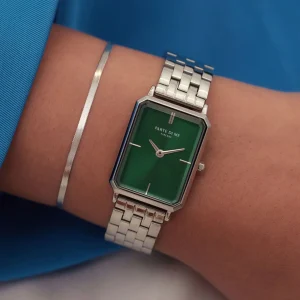 Sorprendimi zilverkleurig horloge en 925 sterling zilveren armband