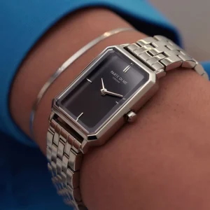 Sorprendimi zilverkleurig horloge en 925 sterling zilveren armband