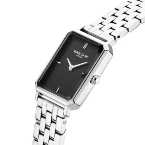 Sorprendimi zilverkleurig horloge en 925 sterling zilveren armband